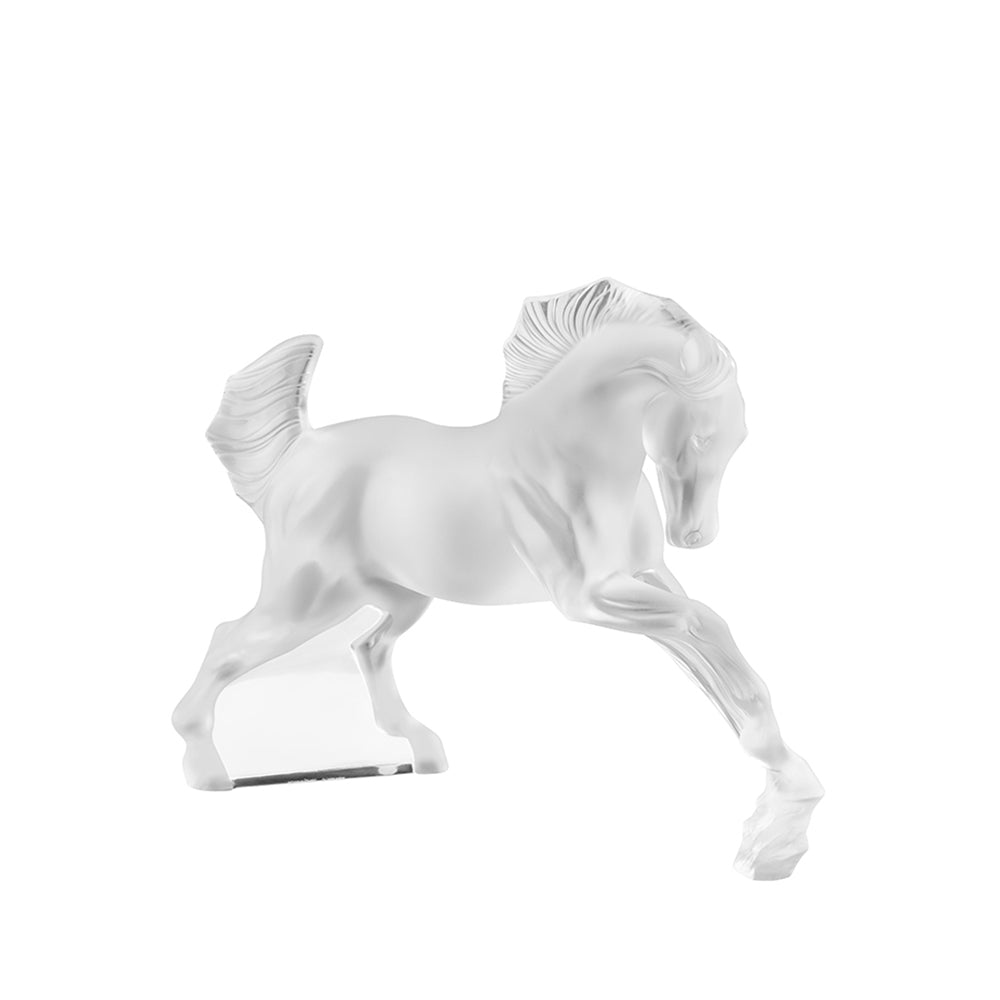 LALIQUE 馬のガラス彫刻 Horse sculpture – Lalique North America