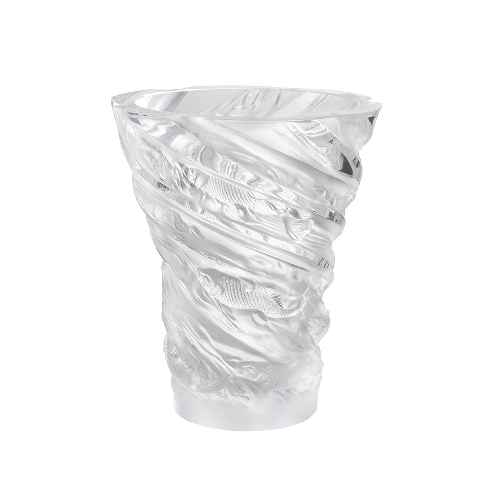 Carpes Koi vase – Lalique North America Carpes Koi vase – Lalique North America