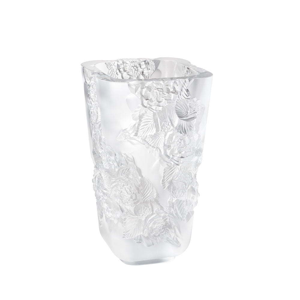 Pivoines Vase Large Size – Lalique North America