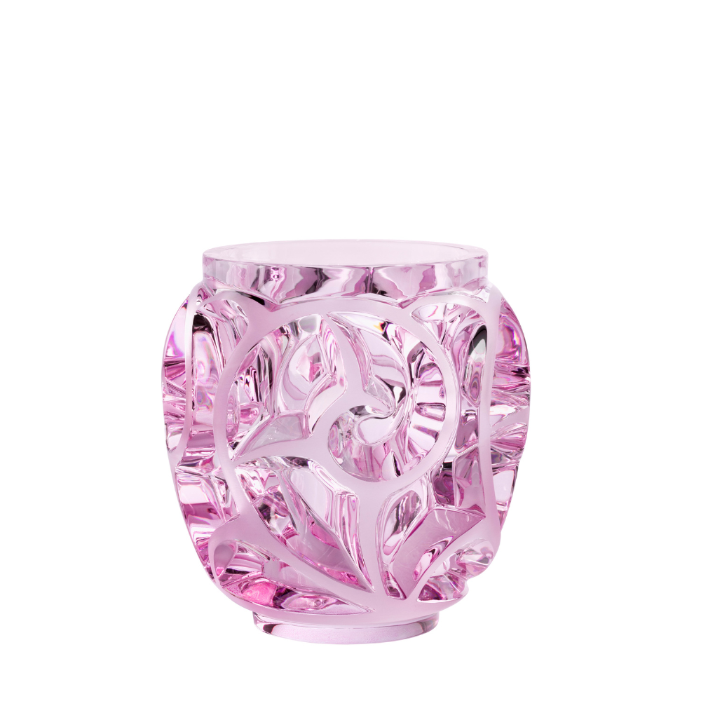 らん  LALIQUE フラワーベース スモーク 新品 らん様専用 LALIQUE フラワーベース スモーク 新品 インテリア小物