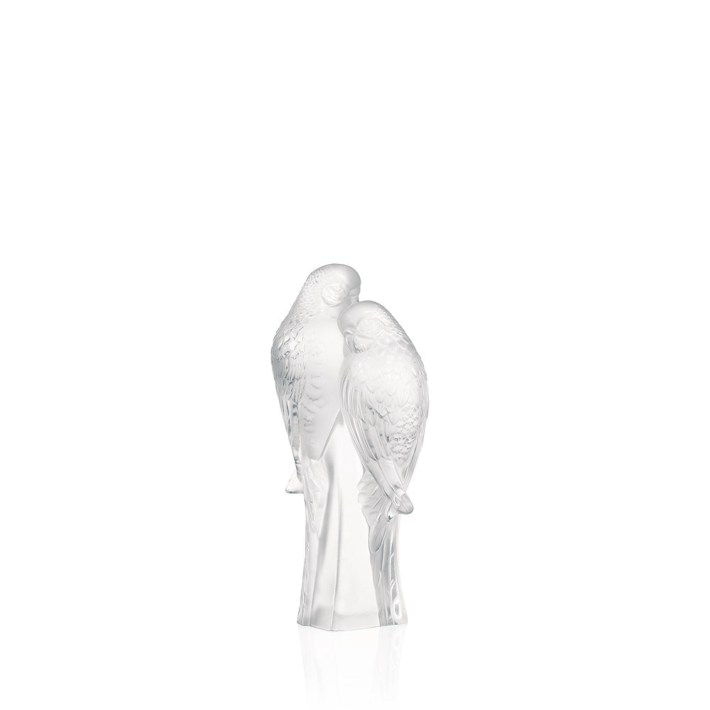 2 Parakeets sculpture – Lalique North America