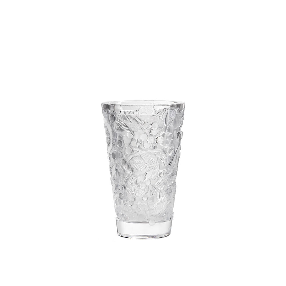 Merles et Raisins medium vase – Lalique North America