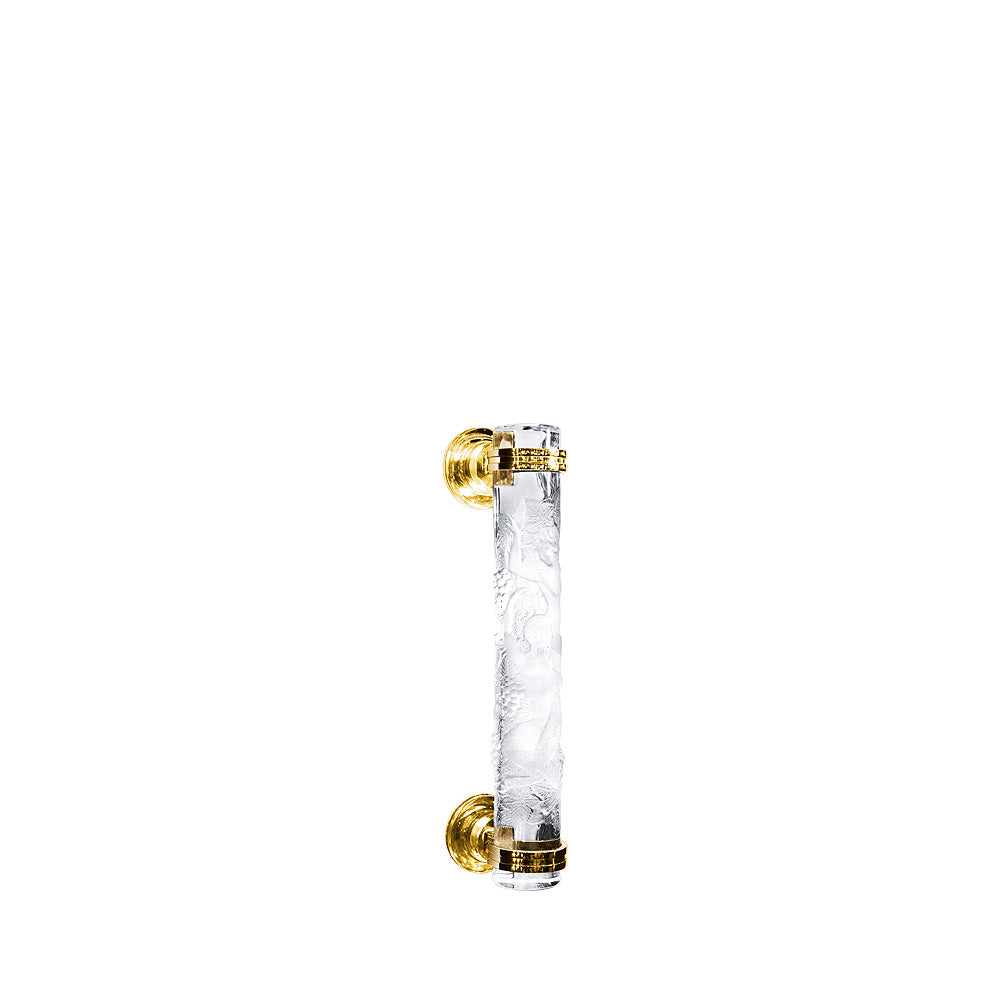 THGラリックLALIQUEクリスタルガラスドアハンドルノブMasque Faunes door handle – Lalique North America