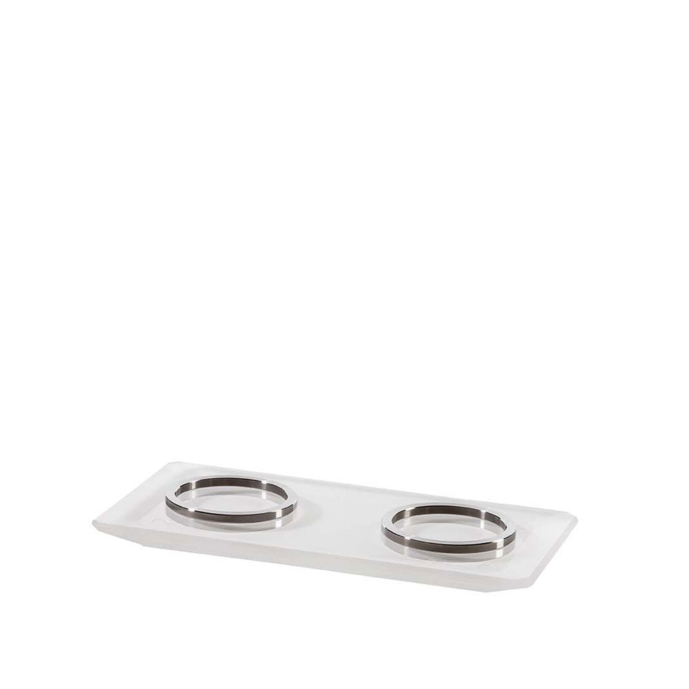 Set 2 Flacons Huilier/Vinaigrier & Plateau Versailles