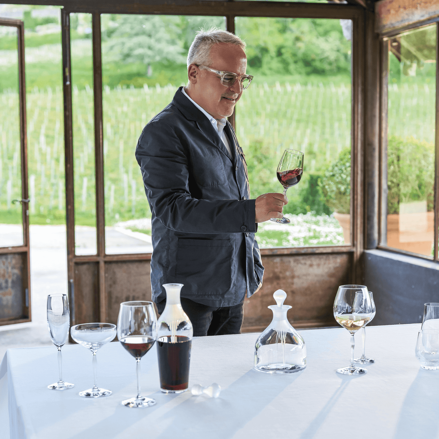 100 POINTS water glass