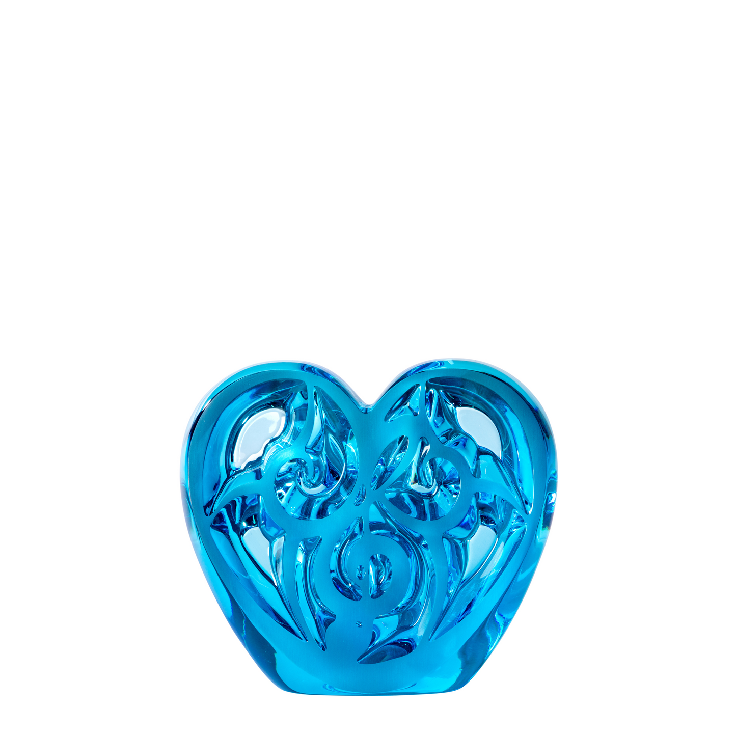 Music is Love Heart sculpture