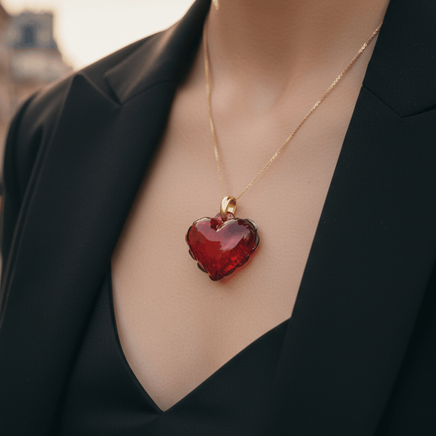 Souffle d'amour pendant