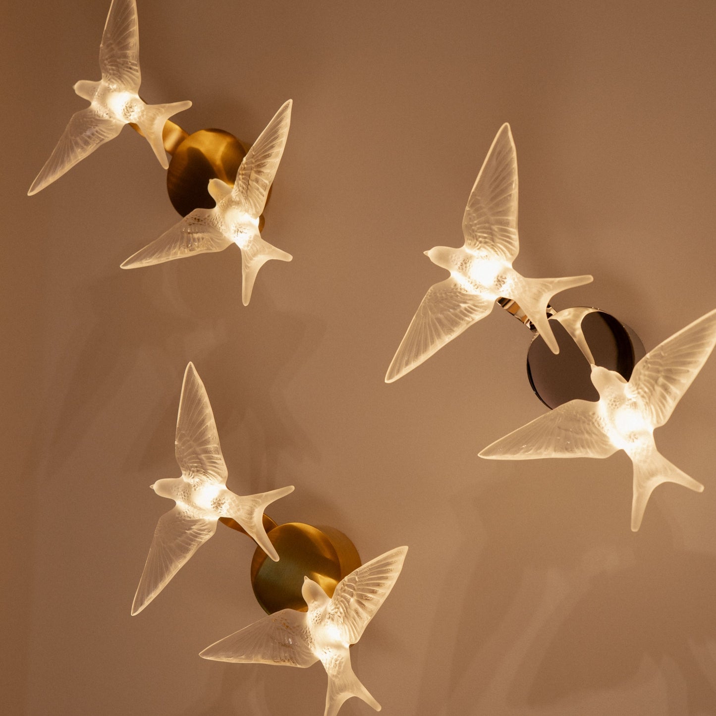 2 Swallows Wall Sconce