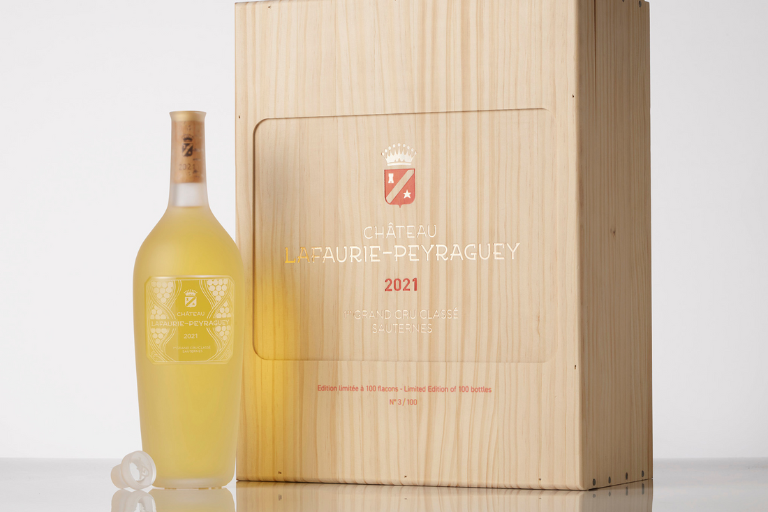 Château Lafaurie-Peyraguey and Lalique celebrate a 2021 vintage with an exceptional decanter