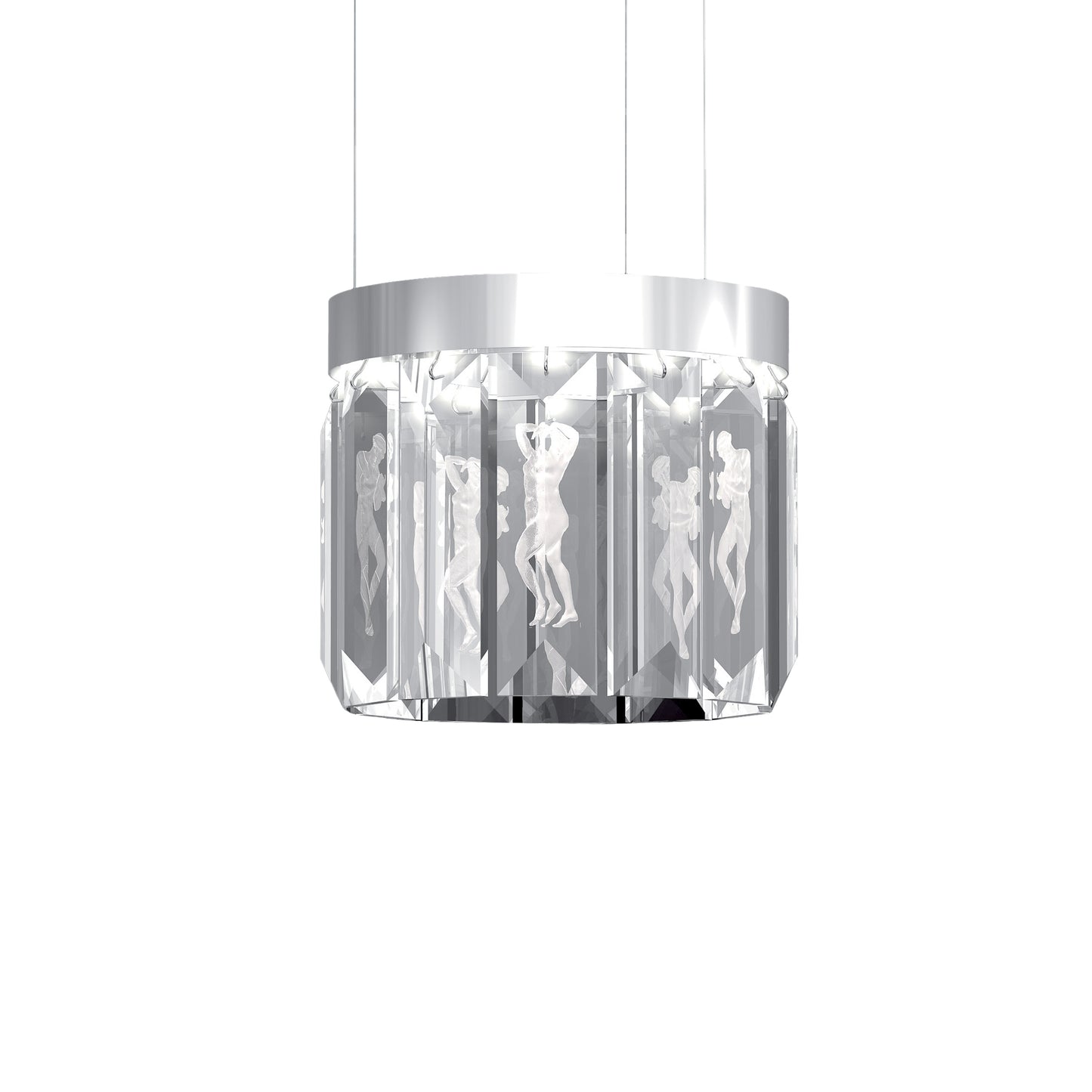 Lustre Serene 12 Prismes, Circulaire