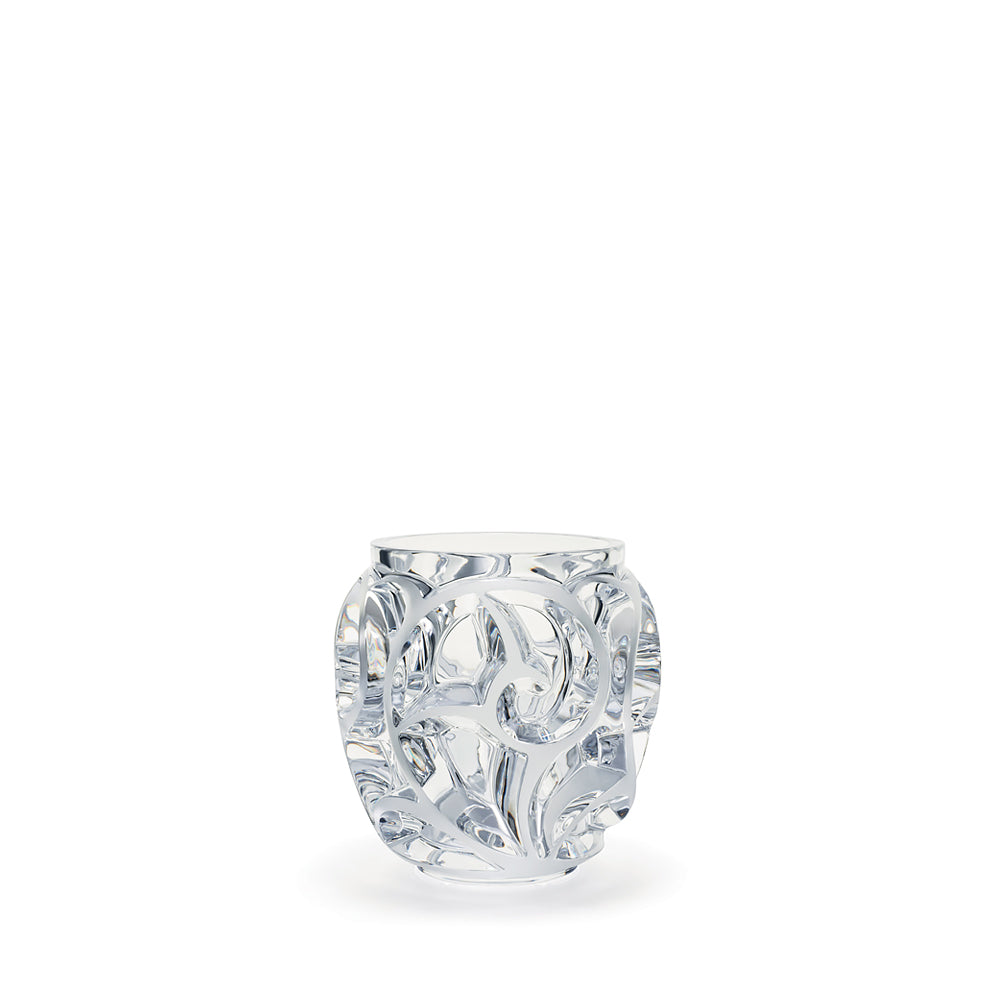 Lalique　ピヴォワーヌ　ベース Lalique Vase - Pivoines Clear - Small – Coast 2 Coast Collection