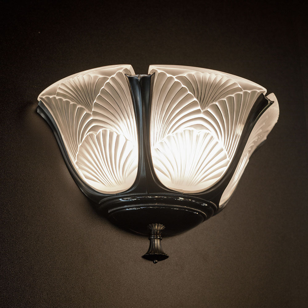 Ginkgo medium wall sconce