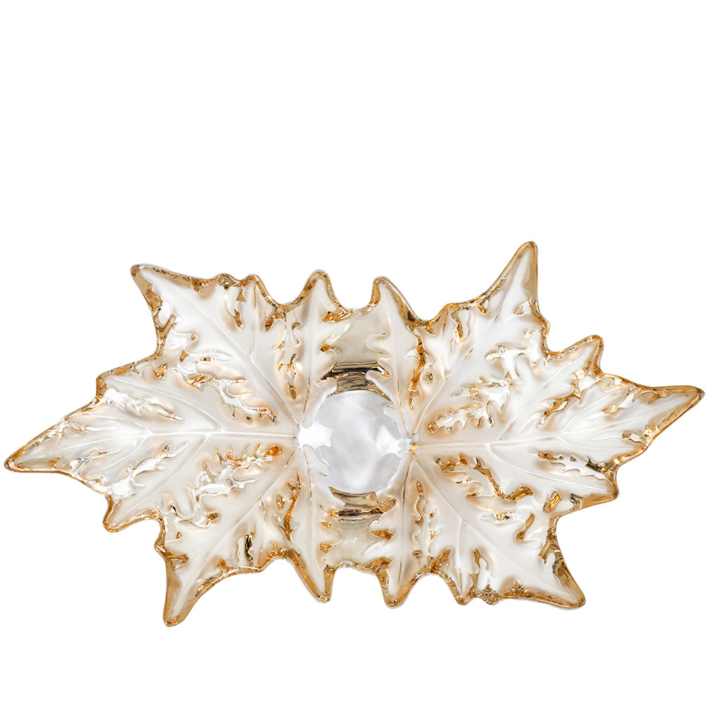 ラリック シャンゼリゼ　ゴールドラスター 大型ボウル Champs-Élysées grand bowl – Lalique North America