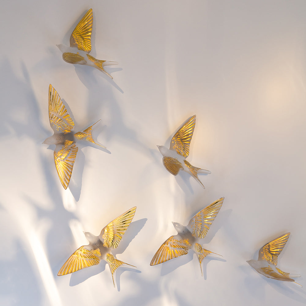 Swallow wall sculpture – Lalique North America Swallow wall sculpture – Lalique North America