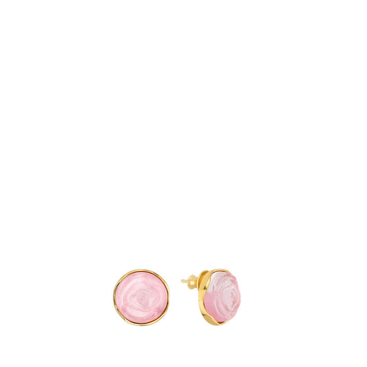 Boucles d'Oreilles Pivoine