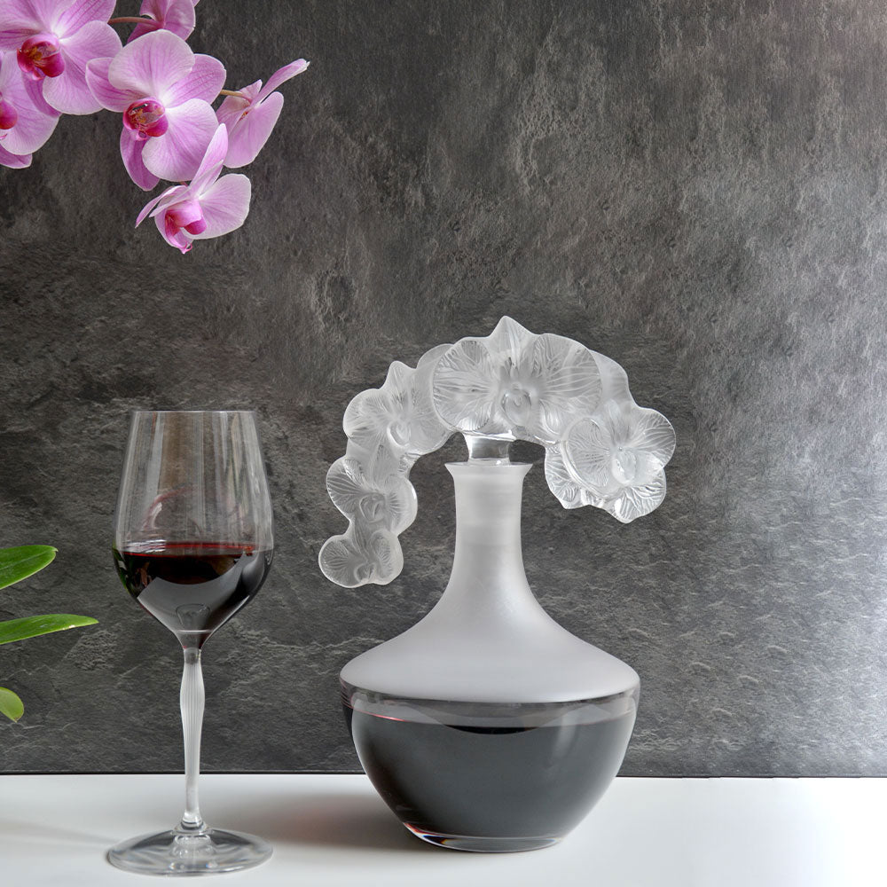 Orchidée decanter – Lalique North America