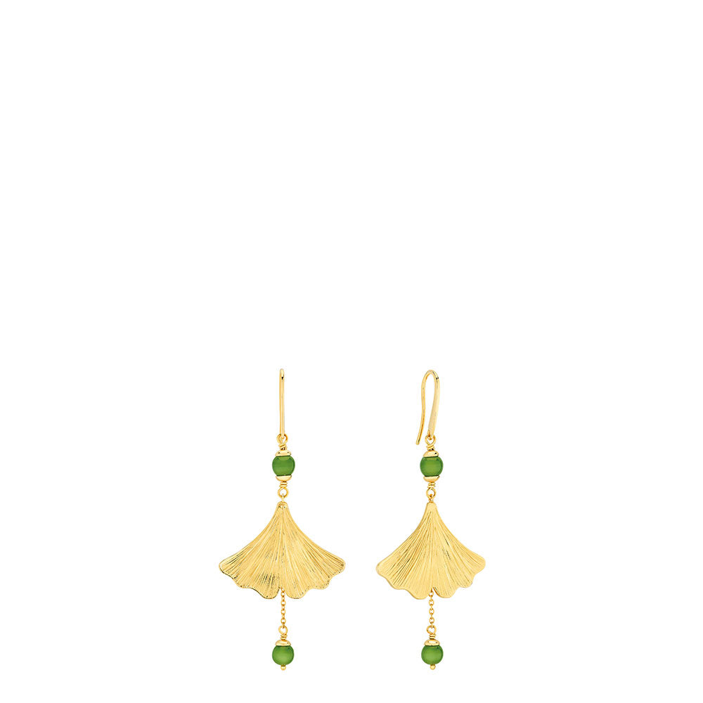 Ginkgo earrings