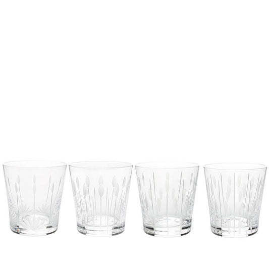 4 Lotus tumblers set 30 cl