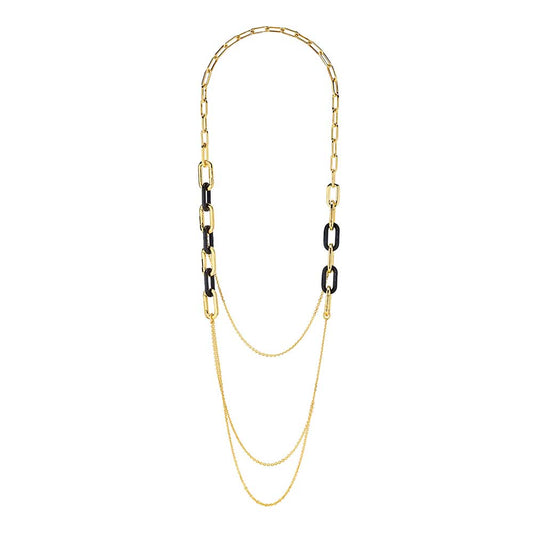 Empreinte animale long necklace