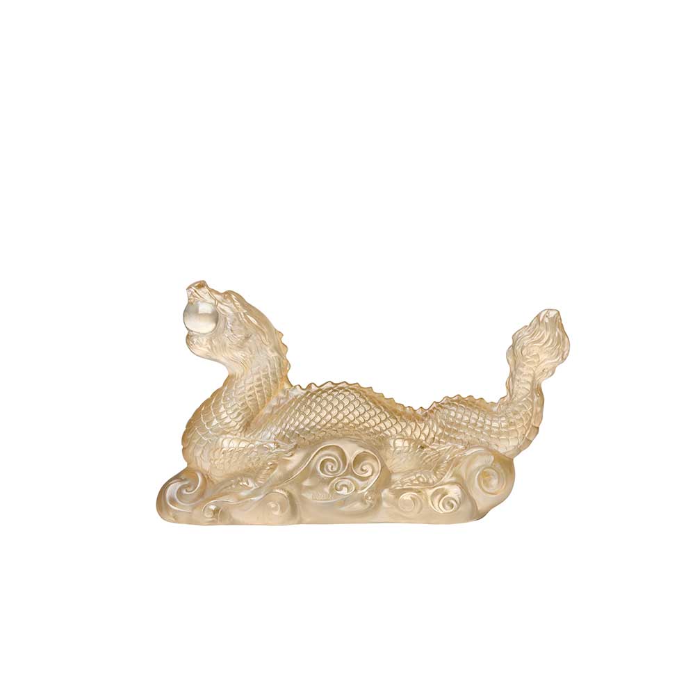 Tianlong Dragon Sculpture – Lalique North America