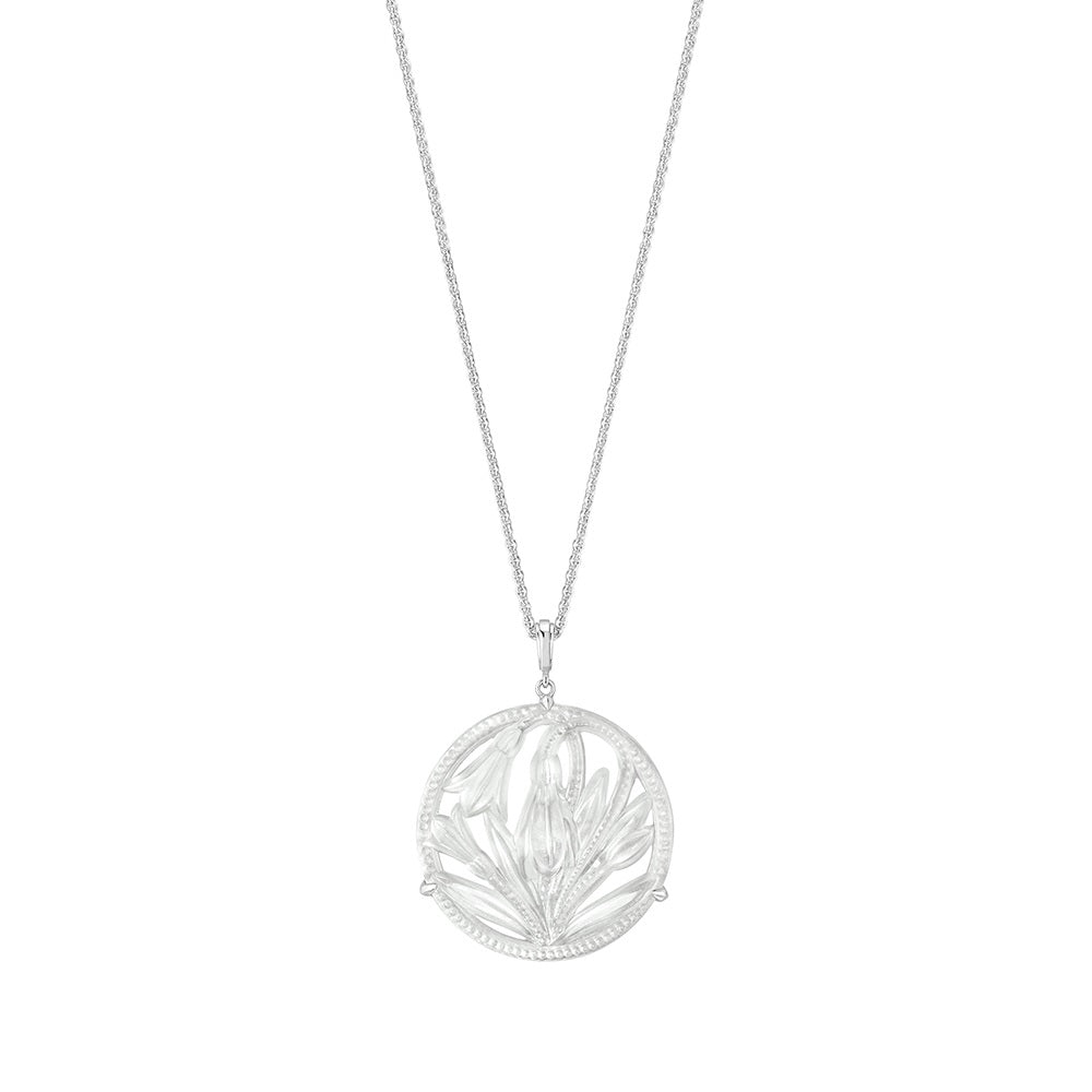 Fleur de Neige Pendant