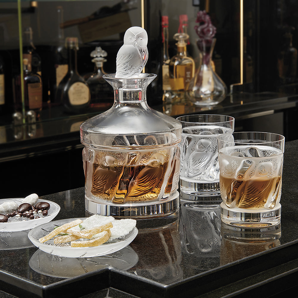 Owl Old Fashion tumbler – Lalique North America