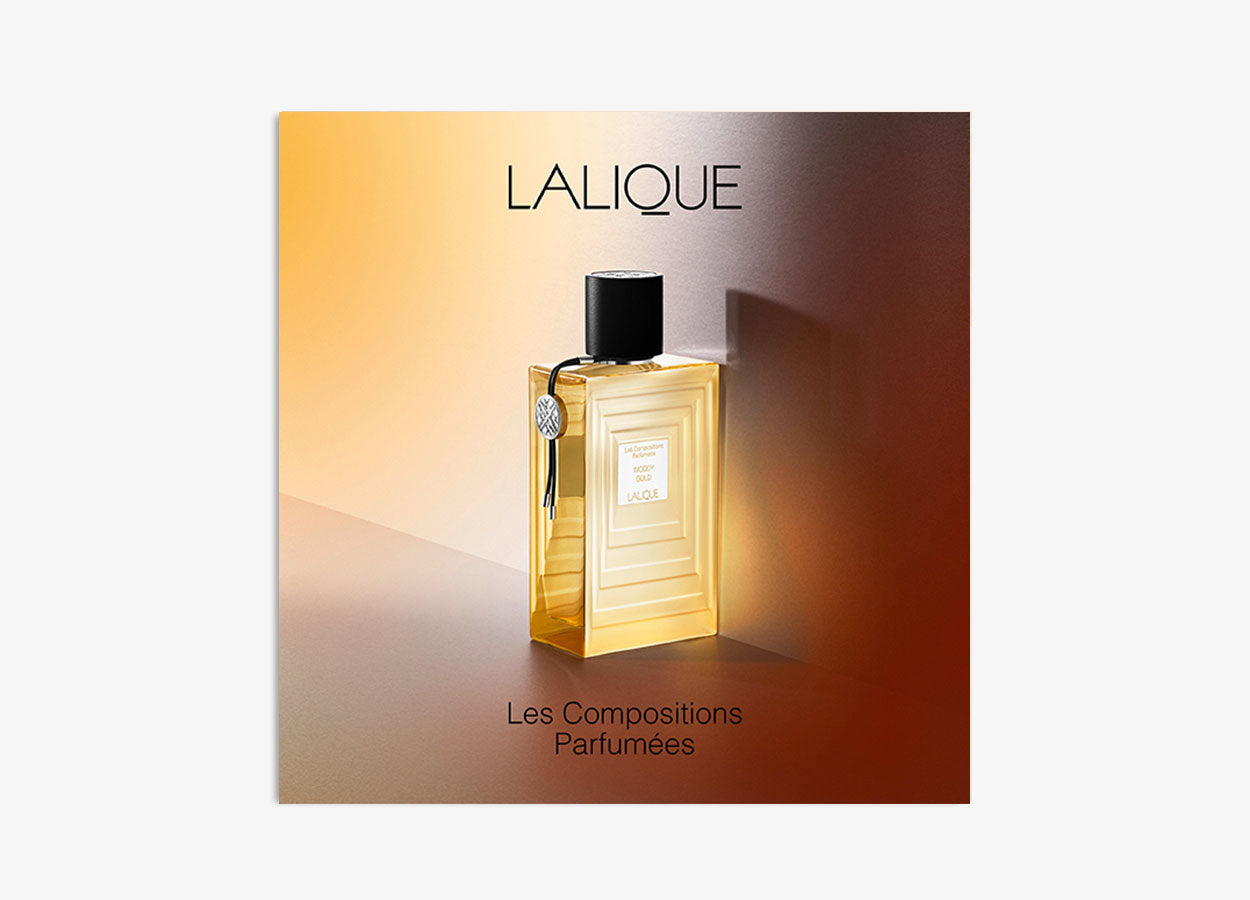 LALIQUE オードパルファム 香水　Woody Gold Les Compositions Parfumées, Woody gold, Eau de Parfum – Lalique