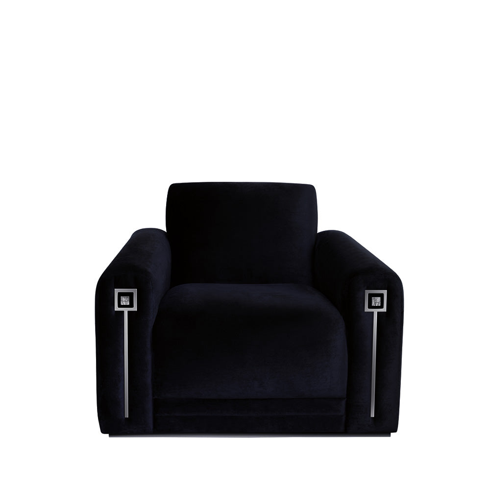 Fauteuil Club Contemporain Masque de Femme