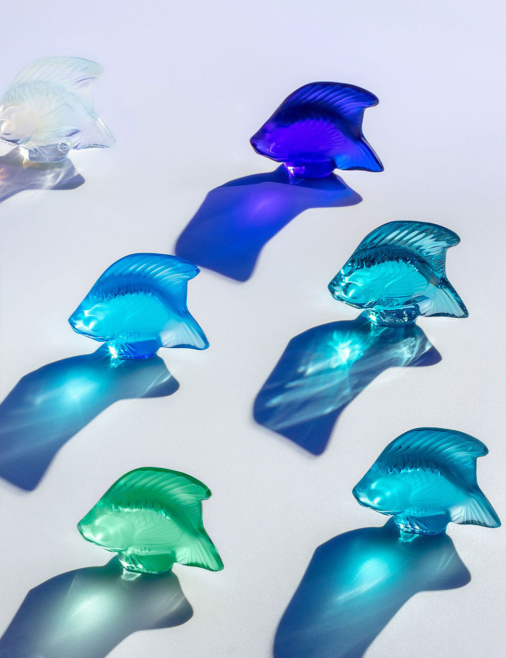 ラリック　LALIQUE フィギュリン　魚　オパール　オブジェ Fish sculpture – Lalique North America