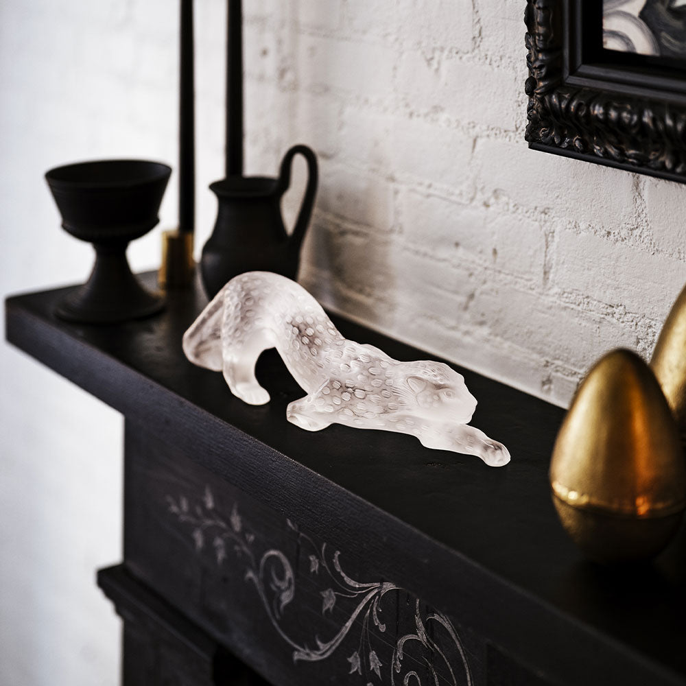 Zeila Panther large sculpture – Lalique North America