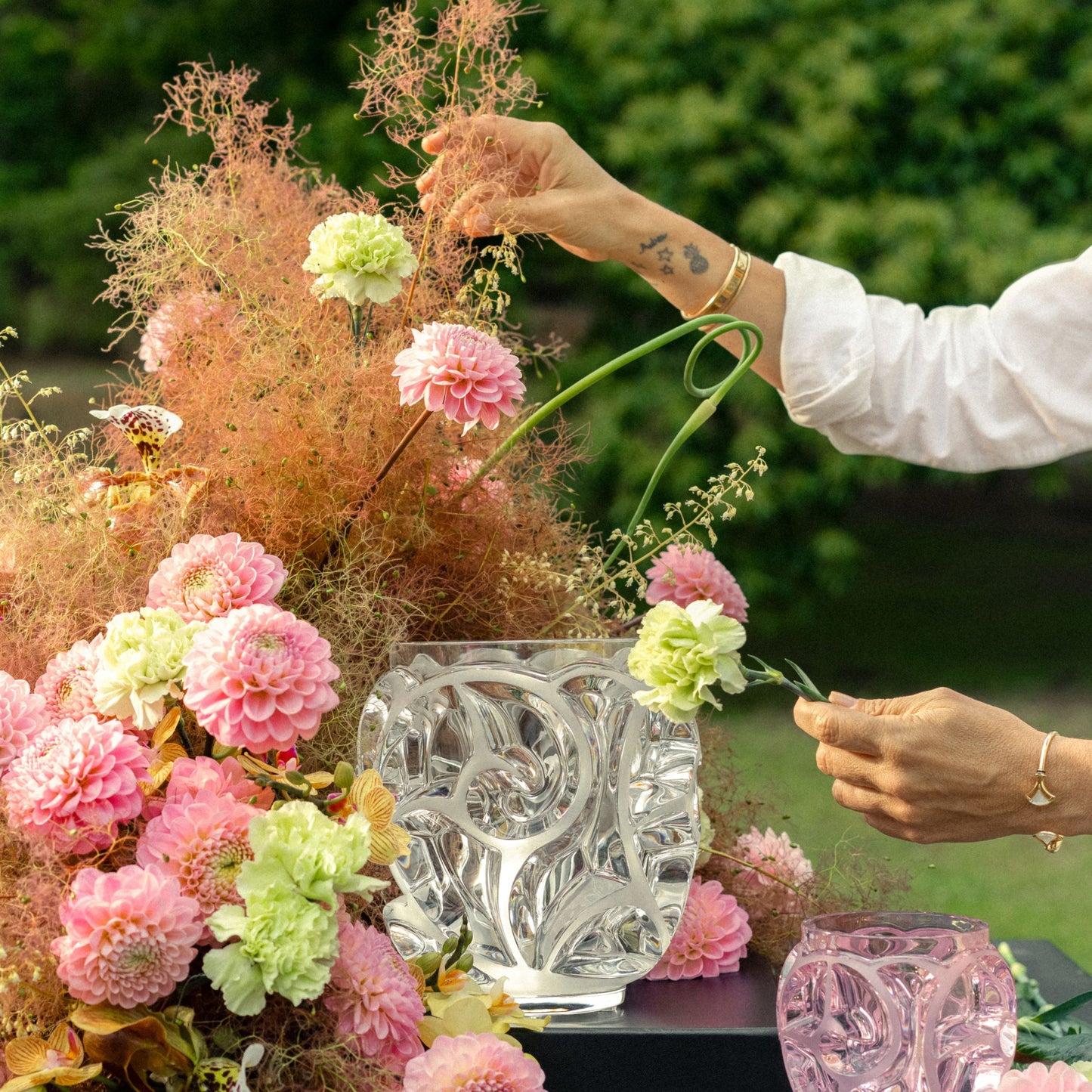 Tourbillons vase