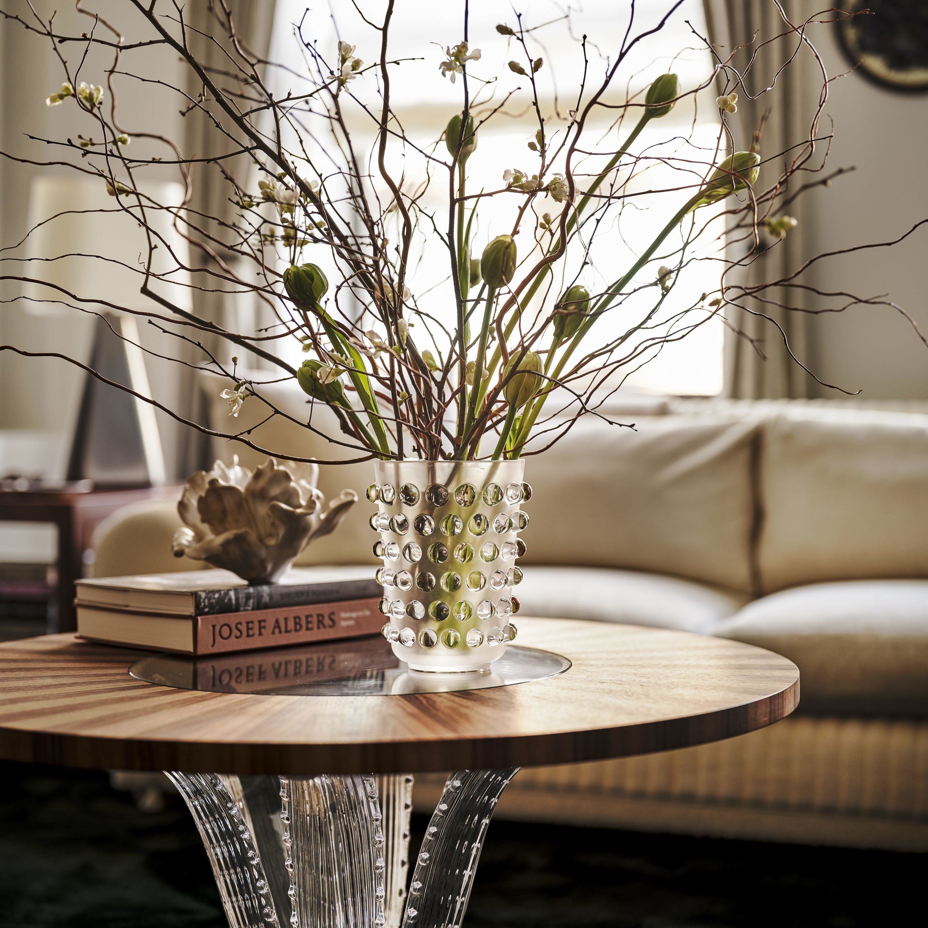 工芸品 VINTAGE LALIQUE Mid-Century Modernist 