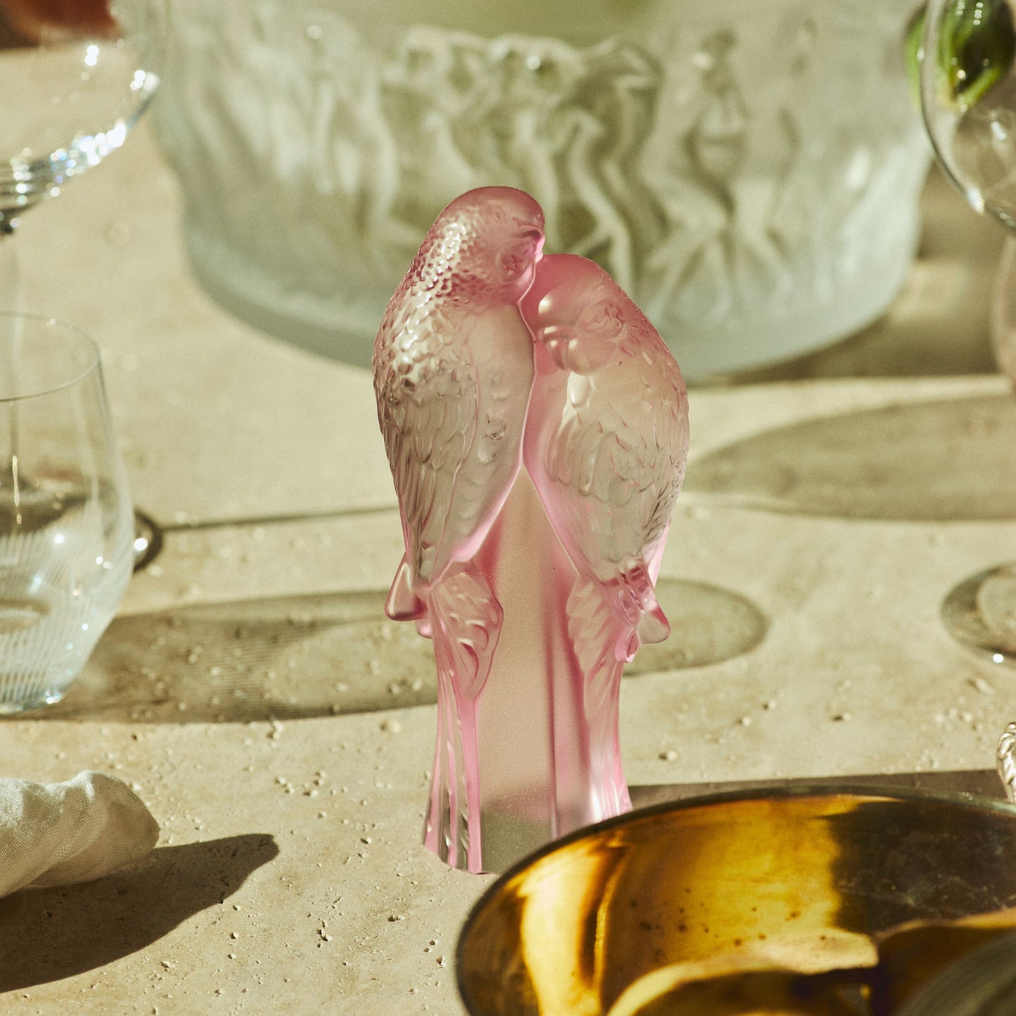 Sculpture 2 Perruches