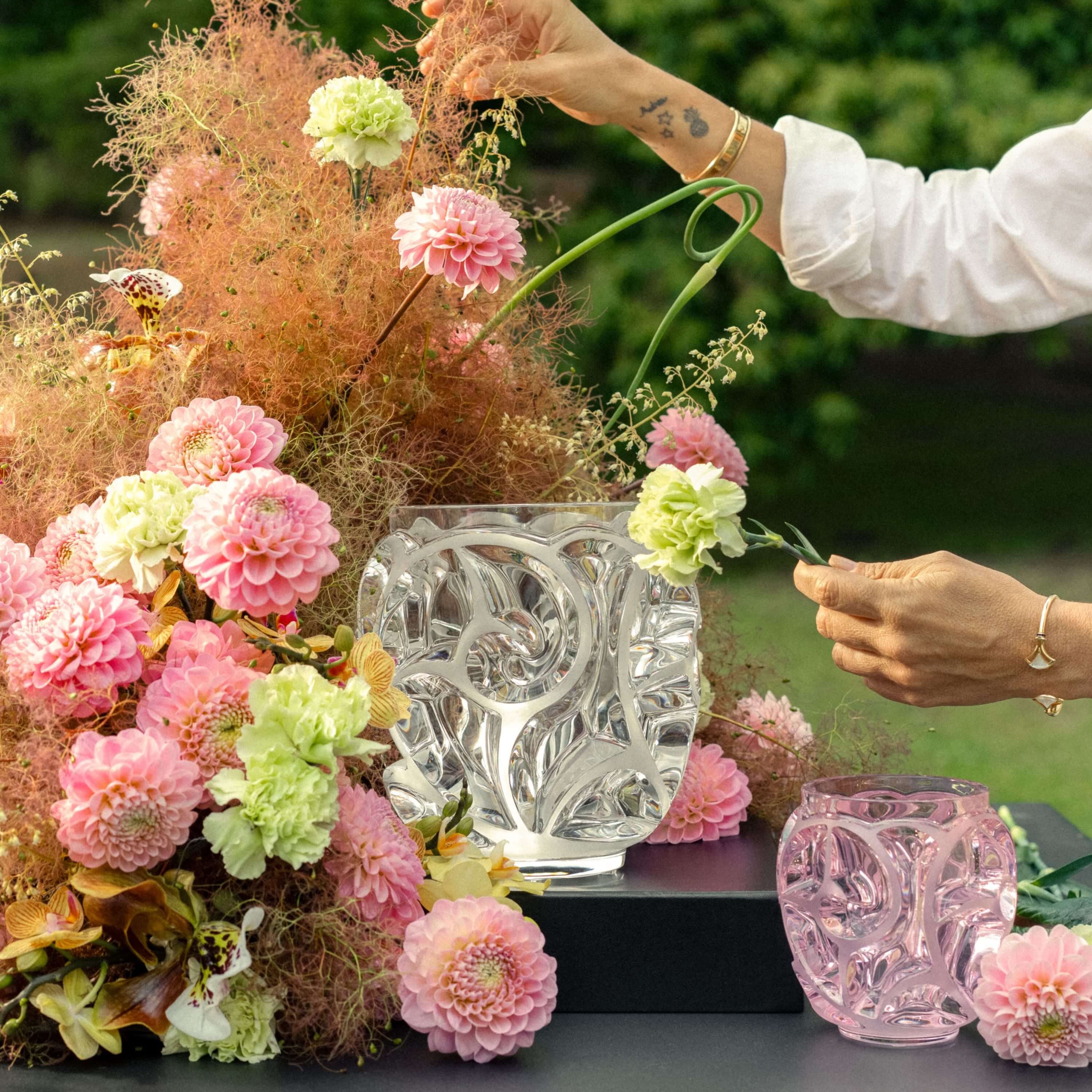 Tourbillons vase – Lalique North America
