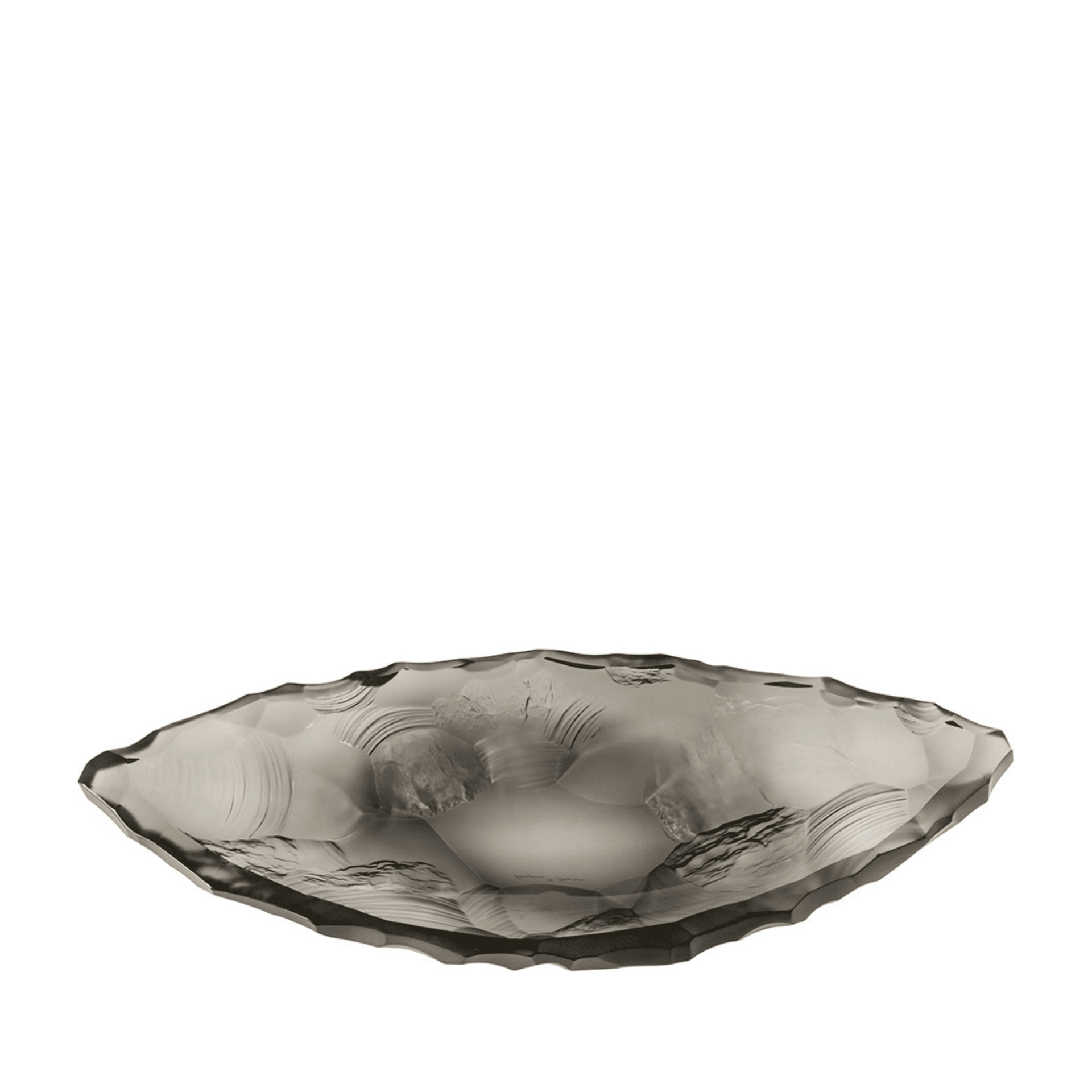 R.Lalique クリスタル皿　約16センチ lalique-decorative-item-silex-