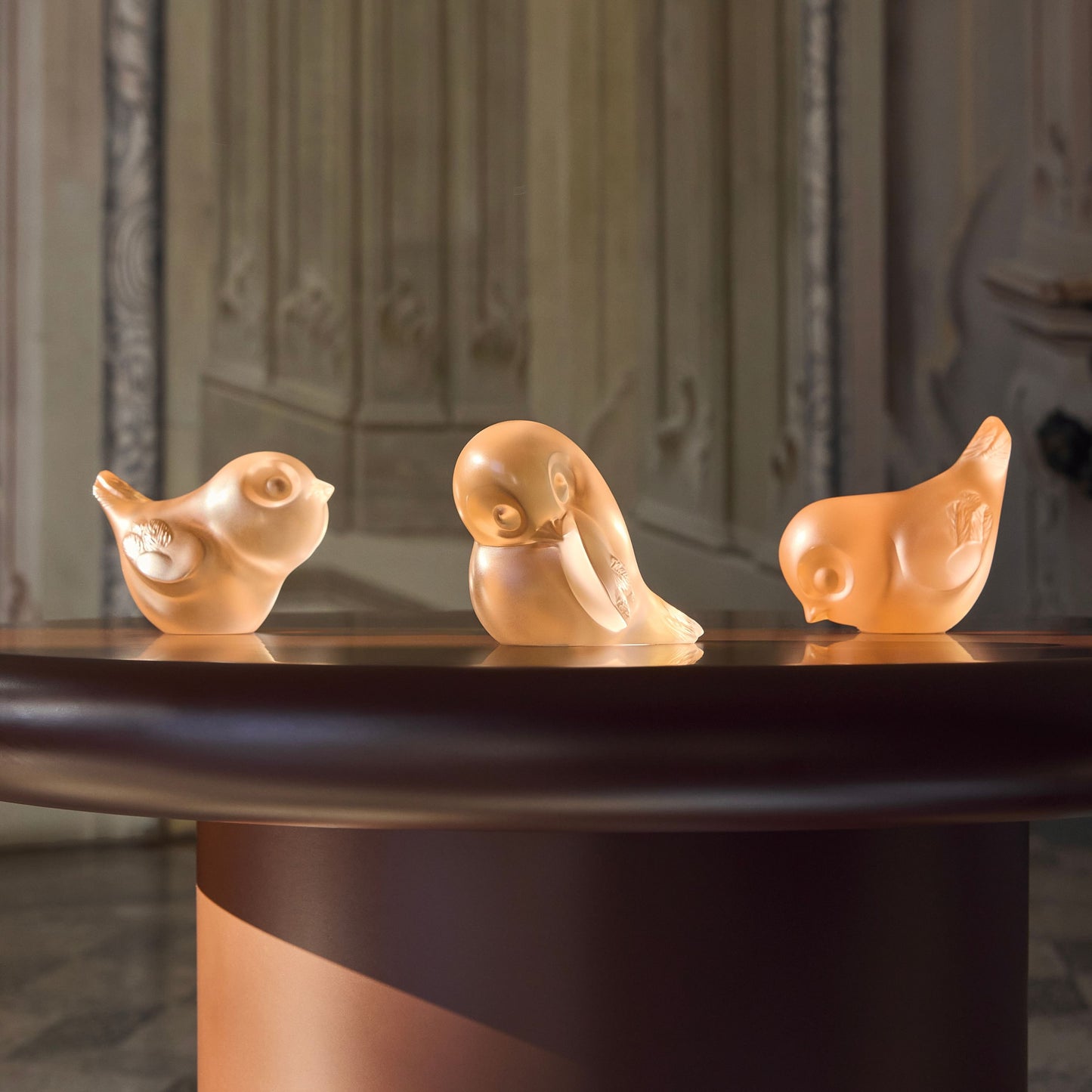 Piou-Piou head down Sculpture